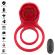 Intense - Gail Stimulator Rose 10 Vibrations Red Remote Control