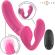 Intense - Amy Double Vibrator 20 CM Pink Remote Control