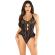 Leg Avenue - Body With Bow & Ruffles Black One Size