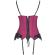 Livco Corsetti Fashion - Agrafena Cf 90436 Corset + Thong Burgundy S/M