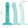 Intense - Katie Vibrator With Suction Cup 10 Vibrations Blue Remote Control