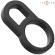 Intense - Bobby Double Silicone Penis Ring Black