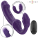 Intense - Jill Double Vibrator 20 CM Purple Remote Control