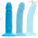 Intense - Phoebe Realistic Vibrator 10 Vibrations Blue Remote Control