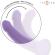 Intense - Eddie Vibrator 17.5 CM 10 Vibrations Purple Remote Control