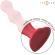 Intense - Cody Vibrator With Suction Cup Red Remote Control