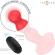 Intense - Cody Vibrator With Suction Cup Red Remote Control