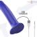 Intense - Victoria Vibrator With Suction Cup 10 Vibrations Dark Blue Remote Control