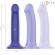 Intense - Victoria Vibrator With Suction Cup 10 Vibrations Dark Blue Remote Control