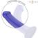 Intense - Victoria Vibrator With Suction Cup 10 Vibrations Dark Blue Remote Control