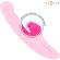 Intense - Emi Vibrator 13.5 CM Multifunction 3 In 1 10 Vibrations Pink