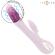 Intense - Halle Multifunction Vibrator With Dolphin Stimulating Tongue Purple