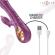 Intense - Halle Multifunction Vibrator With Dolphin Stimulating Tongue Purple