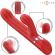 Intense - Lele Multifunction Vibrator Rotating & Oscillation & Stimulation Red