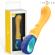 Intense - Shaggy G-Spot Vibrator Yellow