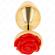 Kink -  Plug Anal Gold Rose Red Size L