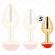 Kink -  Plug Anal Gold Rose Red Size S