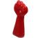 Diablo Picante - Fist Shaped Candle Red