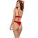 Passion - Catilla Set Thong + Bra Red S/M