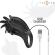 Intense - Mabel Vibrating Ring 10 Vibrations With Clitoris Stimulator Black