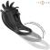 Intense - Mabel Vibrating Ring 10 Vibrations With Clitoris Stimulator Black