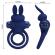 Pretty Love - Darey Double Vibrating Ring Rabbit Blue