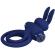 Pretty Love - Darey Double Vibrating Ring Rabbit Blue