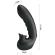 Pretty Love - Hobgoblin Vibrating Finger Case 12 Vibrations + Clitoris Stimulator Black