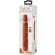 Baile - Bob Realistic Vibrator 22.5 CM Mulatto