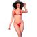 Chilirose - Cr 4840 Micro Bikini Red S/M