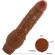 Baile - Barbara Realistic Vibrator 19.5 CM Mulatto