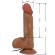 Baile - Bahamut Realistic Vibrator 21.8 CM Flesh Remote Control