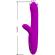 Pretty Love - Angelique Multifunction Vibrator + Clitoris Stimulator Purple