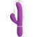 Pretty Love - Perlita 3 In 1 Multifunction Rabbit Vibrator  Purple