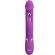 Pretty Love - Kampas 3 In 1 Multifunction Rabbit Vibrator  Purple