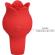 Pretty Love - Jae Rose Shaped Finger Vibrator 10 Vibrations Red