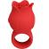 Pretty Love - Jae Rose Shaped Finger Vibrator 10 Vibrations Red