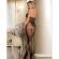 Subblime - 951801 Fishnet and Lace Crotchless Bodystocking With High Neck Black One Size