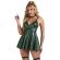 Subblime - 955434 Dress With Green Leather Straps S/M