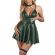 Subblime - 955434 Dress With Green Leather Straps S/M