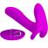 Pretty Love - Massager & Vibrator 12 Vibrations Remote Control Purple