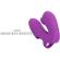 Pretty Love - Athena Finger Vibrator With Clitoris Stimulator Purple