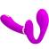 Pretty Love - Thunderbird Double Strap-On Vibrator Remote Control Purple