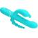 Pretty Love - Cammy 4 In 1 Multifunction Tripple Rabbit Vibrator  Blue