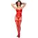 Chilirose - Cr 4845 Corset and Stockings Red