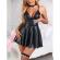 Subblime - 955373 Dress With Black Leather Straps S/M