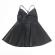 Subblime - 955373 Dress With Black Leather Straps S/M