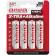 Aiwa - X-Tra Alkaline Aa Alkaline Battery LR6 BLISTER*4