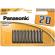 Panasonic - Bronze Alkaline Aaa Battery LR03 BLISTER*20