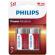 Philips - Power Alkaline Battery C LR14 BLISTER*2